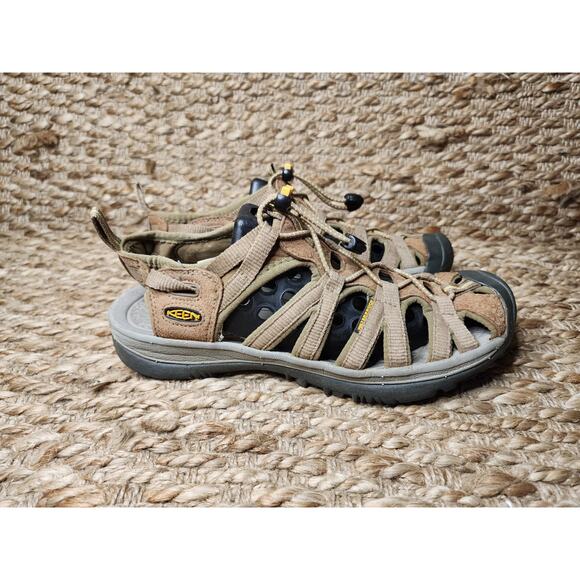 Keen WHISPER Sandals Brown 1003713 Womens Size 8.5 Casual Beach Travel - Picture 5 of 10
